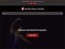 Tablet Screenshot of mudradancestudio.us